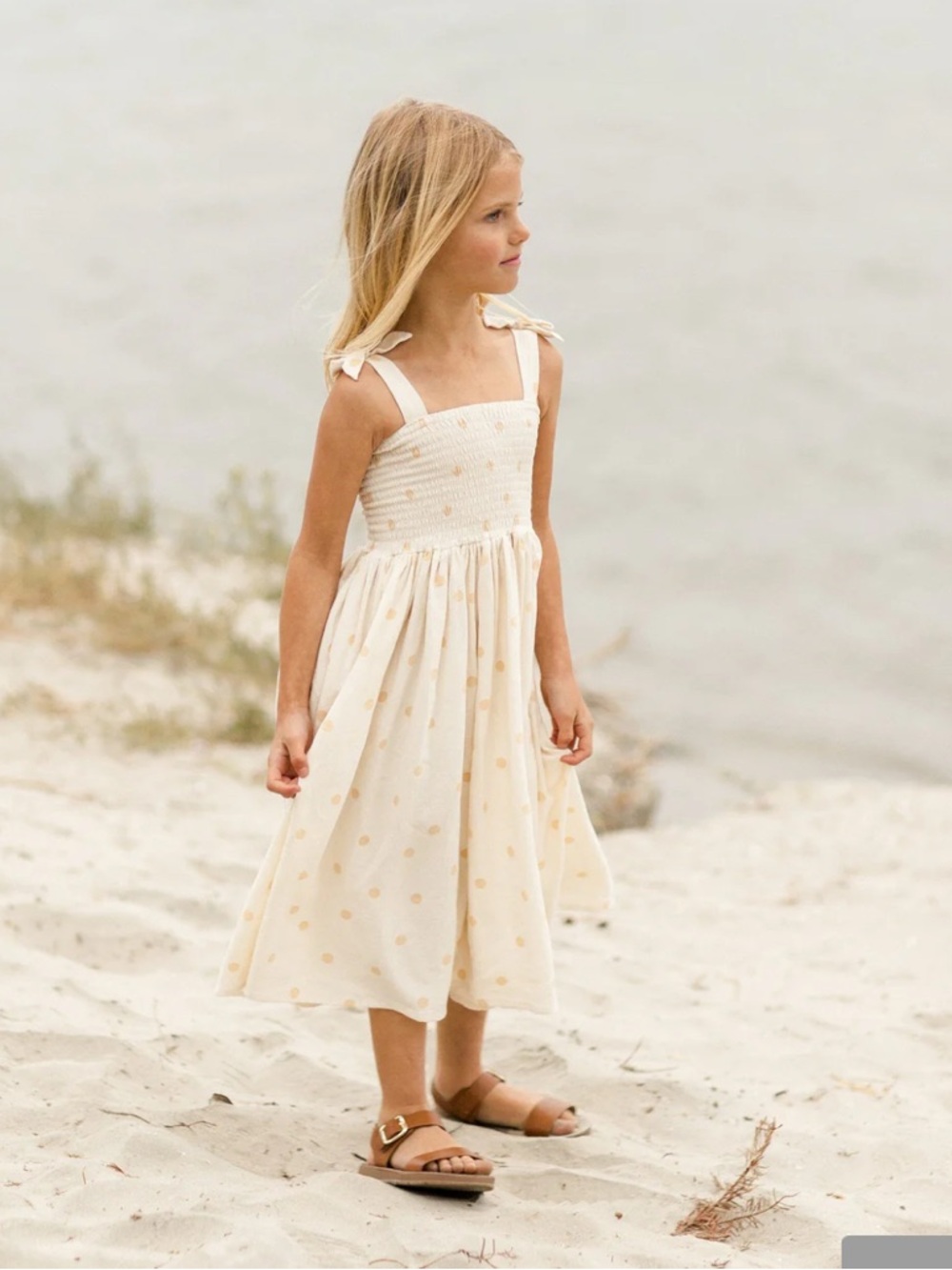 Rylee + Cru Ivy Dresss - Polka Dot 10-12